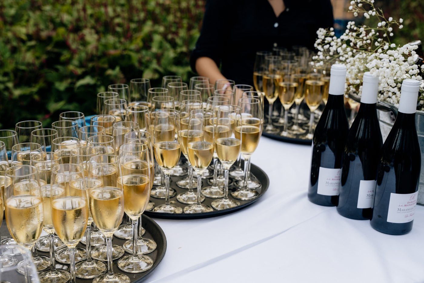 Bubbles on arrival